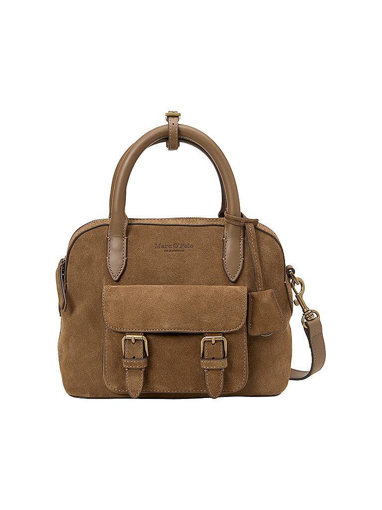Marc O'Polo Shoulder Bag Leather Camel 5